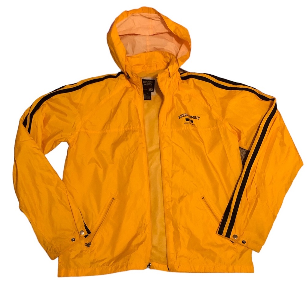 Abercrombie & Fitch nylon windbreaker jacket size small